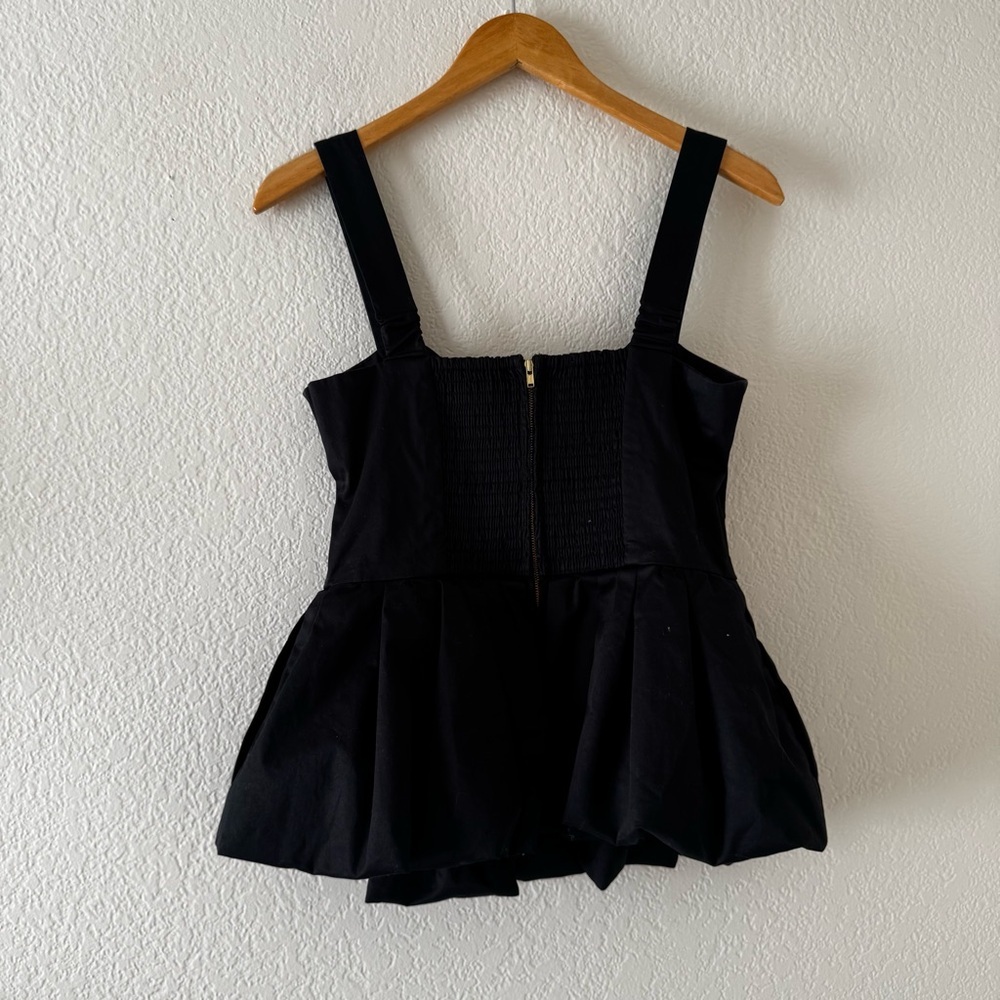Cara Cara Claribelle Cutout Peplum Tank Top - Picture 7 of 8
